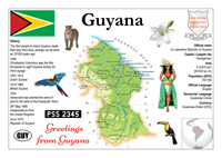 South America | Guyana MOTW - top quality approved by www.postcardsmarket.com specialists