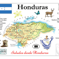 North America | Honduras MOTW - top quality approved by www.postcardsmarket.com specialists