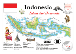 Asia | Indonesia MOTW - top quality approved by www.postcardsmarket.com specialists