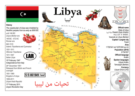 AFRICA | Libya MOTW - top quality approved by www.postcardsmarket.com specialists