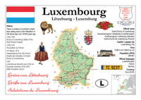 Europe | Luxembourg MOTW - top quality approved by www.postcardsmarket.com specialists