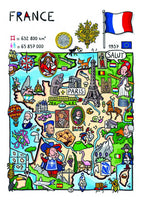 EU - United in Diversity - France_14 - top quality approved by www.postcardsmarket.com specialists