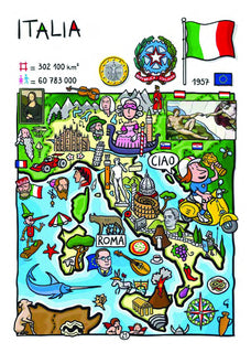 EU - United in Diversity - Italia_16 - top quality approved by www.postcardsmarket.com specialists