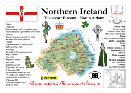 Europe | Northern Ireland MOTW - top quality approved by www.postcardsmarket.com specialists