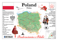 Europe | Poland MOTW - top quality approved by www.postcardsmarket.com specialists