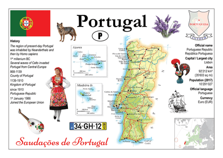 Europe | Portugal MOTW - top quality approved by www.postcardsmarket.com specialists
