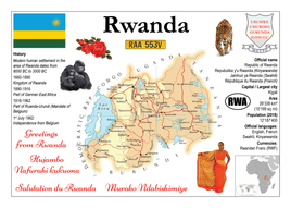 AFRICA | Rwanda MOTW - top quality approved by www.postcardsmarket.com specialists