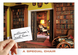Photo: Postcrosser's Must Have - A Special Chair (personalized) (bundle x 5 pieces) - top quality approved by www.postcardsmarket.com specialists