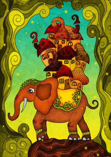 D006 Colours: 006 Elephant - top quality approved by www.postcardsmarket.com specialists