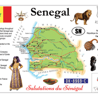 AFRICA | Senegal MOTW - top quality approved by www.postcardsmarket.com specialists