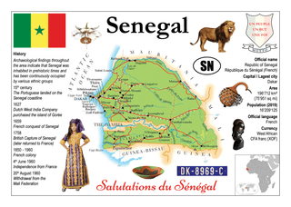AFRICA | Senegal MOTW - top quality approved by www.postcardsmarket.com specialists