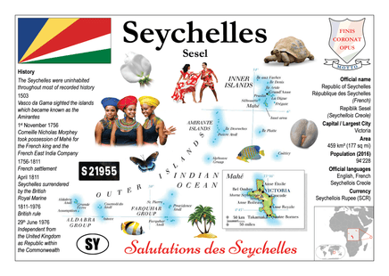 AFRICA | Seychelles MOTW - top quality approved by www.postcardsmarket.com specialists