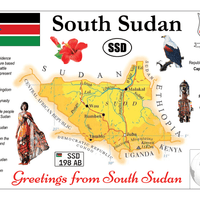 AFRICA | South Sudan - MOTW - top quality approved by www.postcardsmarket.com specialists