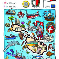 EU - United in Diversity - Malta_22 - top quality approved by www.postcardsmarket.com specialists