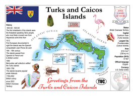 North America | Turks and Caicos Islands MOTW - top quality approved by www.postcardsmarket.com specialists