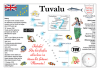Oceania | Tuvalu MOTW - top quality approved by www.postcardsmarket.com specialists