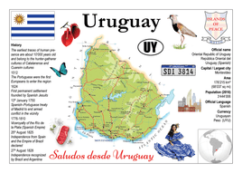 South America | Uruguay MOTW - top quality approved by www.postcardsmarket.com specialists
