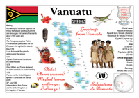Oceania | Vanuatu MOTW - top quality approved by www.postcardsmarket.com specialists