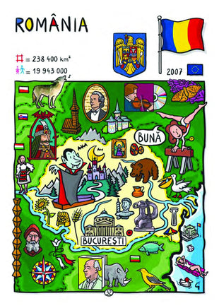 EU - United in Diversity - Romania_27 - top quality approved by www.postcardsmarket.com specialists