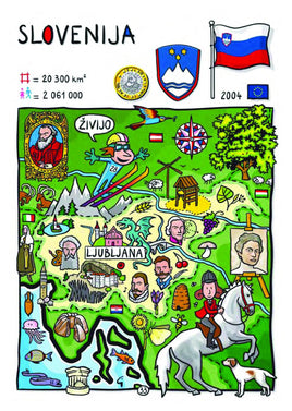 EU - United in Diversity - Slovenia_28 - top quality approved by www.postcardsmarket.com specialists