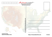 North America | UNITED STATES OF AMERICA - FW (country No. 3) - top quality approved by www.postcardsmarket.com specialists