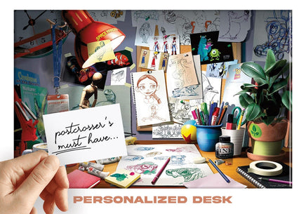 Photo: Postcrosser's Must Have - Personalized Desk (bundle x 5 pieces) - top quality approved by www.postcardsmarket.com specialists
