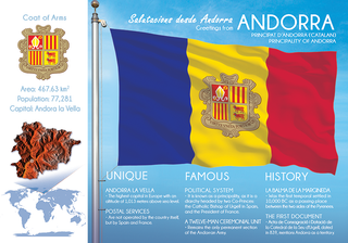 Europe | ANDORRA - FW (country No. 185) - top quality approved by www.postcardsmarket.com specialists