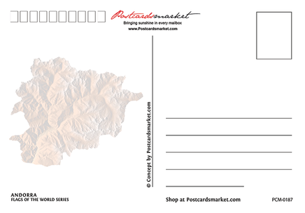 Europe | ANDORRA - FW (country No. 185) - top quality approved by www.postcardsmarket.com specialists