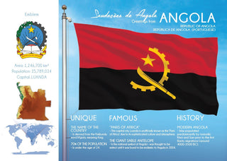 AFRICA | ANGOLA - FW (country No. 44) - top quality approved by www.postcardsmarket.com specialists