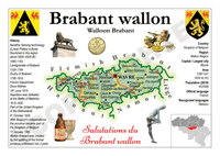 Europe | Belgium Province - Walloon Brabant MOTW - top quality approved by www.postcardsmarket.com specialists