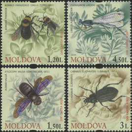 * Stamps | Moldova 2009 - Bees - top quality approved by www.postcardsmarket.com specialists