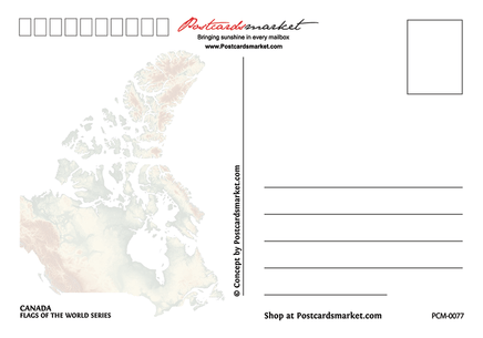 North America | CANADA - FW (country No. 39) - top quality approved by www.postcardsmarket.com specialists