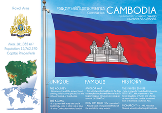 Asia | CAMBODIA - FW (country No. 70) - top quality approved by www.postcardsmarket.com specialists