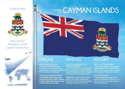 North America | CAYMAN ISLANDS - FW - top quality approved by www.postcardsmarket.com specialists