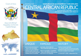 Africa | Central African Republic - FW - top quality approved by www.postcardsmarket.com specialists