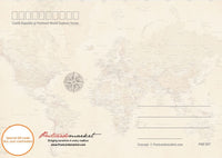 
              Czechia Map Postcard World Explorer PWE - top quality approved by www.postcardsmarket.com specialists
            