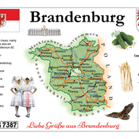 Europe | Germany States - Brandenburg MOTW - top quality approved by www.postcardsmarket.com specialists