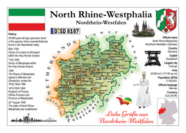Europe | Germany States - North Rhine - Westphalia _ Nordrhein-Westfalen MOTW - top quality approved by www.postcardsmarket.com specialists