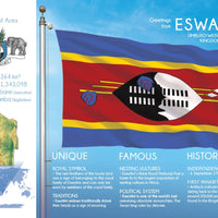AFRICA | ESWATINI (SWAZILAND) - FW (country No. 156) - top quality approved by www.postcardsmarket.com specialists