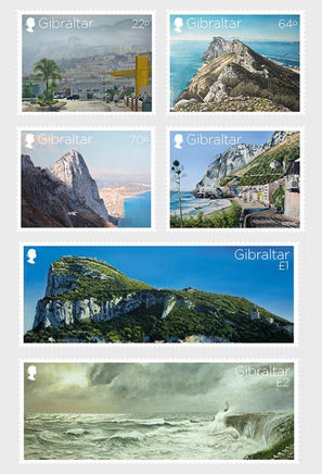 * Stamps | Gibraltar 2018 Views of the Rock - Gibraltar stamps - top quality approved by www.postcardsmarket.com specialists