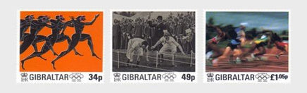 * Stamps | Gibraltar 1996 International Olympic Committee - 100 years - top quality approved by www.postcardsmarket.com specialists