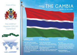 AFRICA | THE GAMBIA - FW (country No. 141) - top quality approved by www.postcardsmarket.com specialists