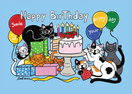 D020 Drawings: 5 x Titina and Friends - Happy Birthday! (bundle of 5 cards) - top quality approved by www.postcardsmarket.com specialists