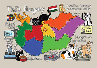 Drawings: 5 x Titina and Friends - Hungary (bundle of 5 cards) - top quality approved by www.postcardsmarket.com specialists