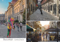 Market Corner: Bundle of 3 x LAD Romania - Bucharest - The Historic Center - top quality approved by www.postcardsmarket.com specialists