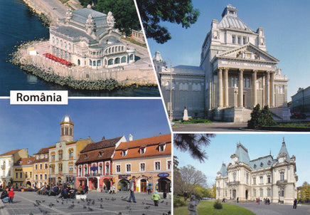 Market Corner: Bundle of 3 x LAD Romania - Architectural Highlights VL 332-21 - top quality approved by www.postcardsmarket.com specialists