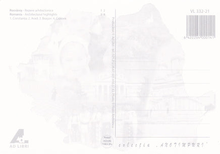 Market Corner: Bundle of 3 x LAD Romania - Architectural Highlights VL 332-21 - top quality approved by www.postcardsmarket.com specialists