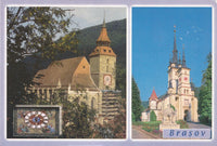 Market Corner: Bundle of 5 x LAD Romania - Brasov Black Church & Schei Church - top quality approved by www.postcardsmarket.com specialists