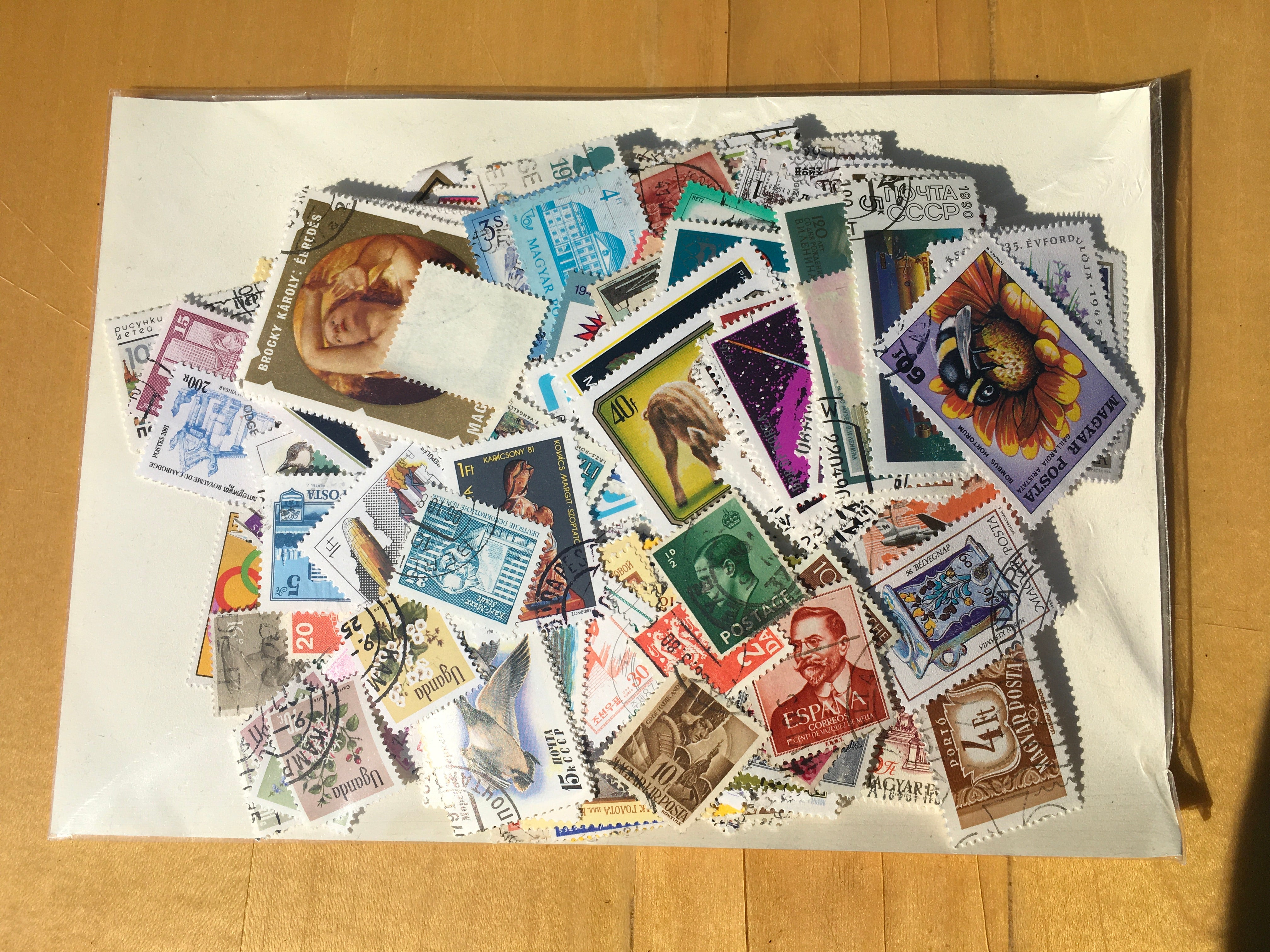 Stamp Album With 500 PCS, 200 Pcs, 100 Different World Wide Vintage Rare  Old Used CTO MNH Superb Postage Stamps Set Hobby Collection Lot -   Sweden