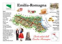 Europe | Italy Regions MOTW - Emilia-Romagna - top quality approved by www.postcardsmarket.com specialists